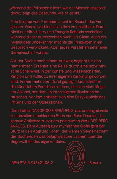 Produktbild: Das gro&szlig;e Bes&auml;ufnis