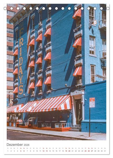 Produktbild: New York 1975 (Tischkalender 2026 DIN A5 hoch), CALVENDO Monatskalender