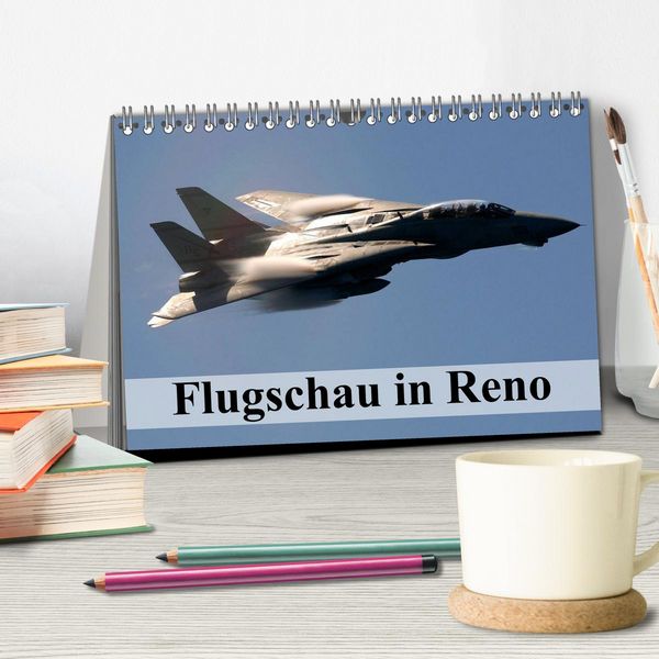 Produktbild: Flugschau in Reno (Tischkalender 2026 DIN A5 quer), CALVENDO Monatskalender