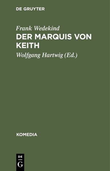 Produktbild: Der Marquis von Keith