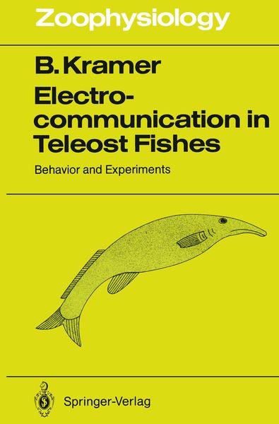 Produktbild: Electrocommunication in Teleost Fishes