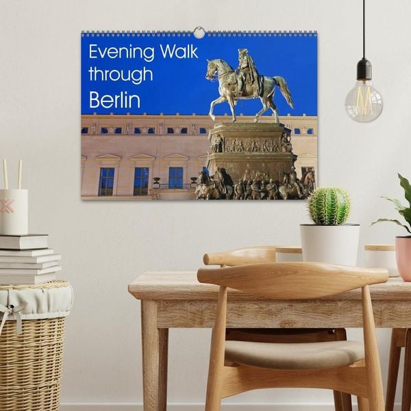 Produktbild: Evening Walk through Berlin (Wall Calendar 2027 DIN A3 landscape), CALVENDO 12 Month Wall Calendar