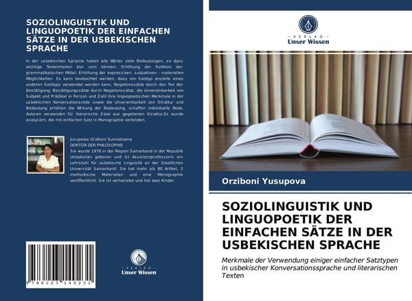 Produktbild: Soziolinguistik und Linguopoetik der Einfachen S&auml;tze in der Usbekischen Sprache