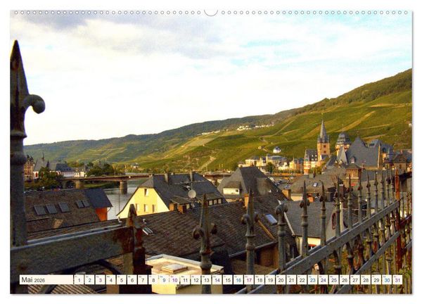 Produktbild: Bernkastel-Cues an der Mosel (hochwertiger Premium Wandkalender 2026 DIN A2 quer), Kunstdruck in Hochglanz