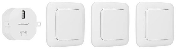 Produktbild: Smartwares SH4-99567 FSK 433MHz Funk-Wandschalter SH4-99567