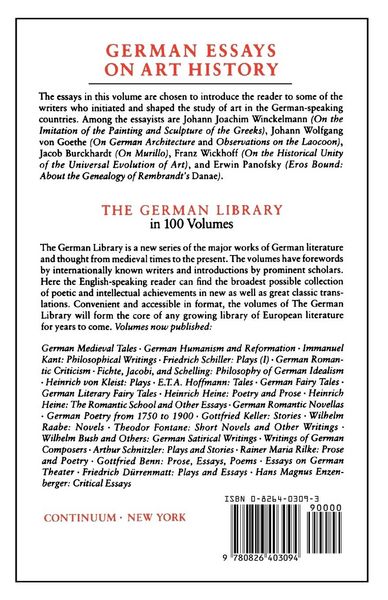 Produktbild: German Essays on Art History
