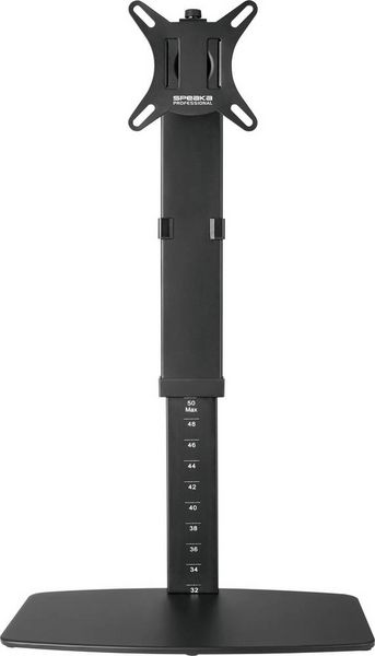 Produktbild: SpeaKa Professional SP-TMS-200 Monitor-Standfu&szlig; 1 Display(s) 43,2 cm (17") - 81,3 cm (32") Schwarz H&ouml;henverstellbar, Neigbar, Schwenkbar