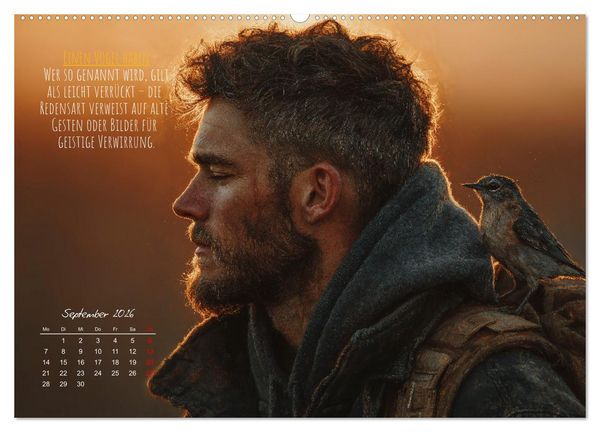 Produktbild: Nicht 08/15 - Deutsche Redewendungen und ihre Herkunft (hochwertiger Premium Wandkalender 2026 DIN A2 quer), Kunstdruck in Hochglanz