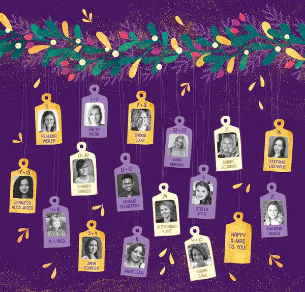 Produktbild: Mistletoe Moments. Ein Adventskalender. Lovestorys f&uuml;r 24 Tage plus Silvester-Special