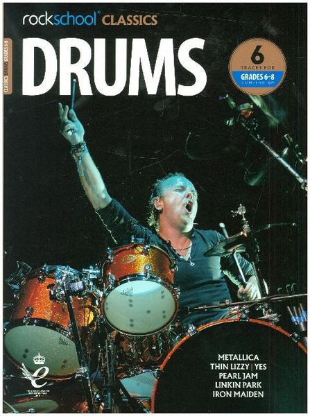 Produktbild: Rockschool Classics Drums Grade 68 2018