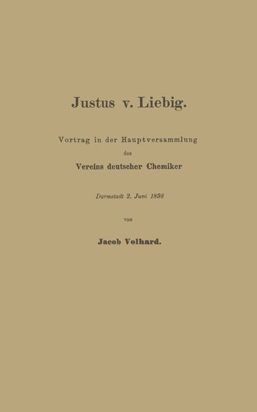Produktbild: Justus v. Liebig