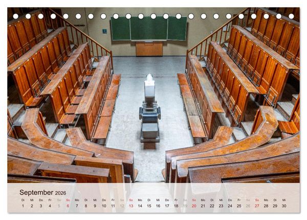 Produktbild: Lost Places - verlassen und vergessen (Tischkalender 2026 DIN A5 quer), CALVENDO Monatskalender