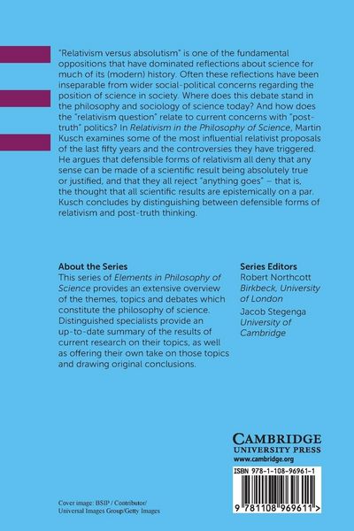 Produktbild: Relativism in the Philosophy of Science