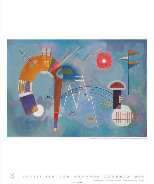 Produktbild: Wassily Kandinsky Edition Kalender 2027