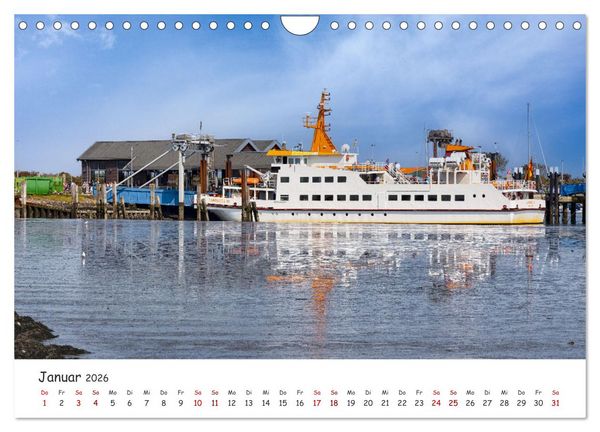 Produktbild: Sehnsuchtinsel Langeoog (Wandkalender 2026 DIN A4 quer), CALVENDO Monatskalender