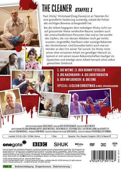 Produktbild: The Cleaner (Tatortreiniger UK)
