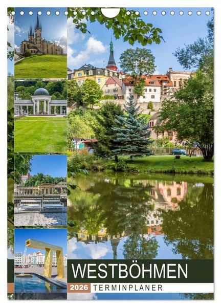 Produktbild: WESTB&Ouml;HMEN Terminplaner (Wandkalender 2026 DIN A4 hoch), CALVENDO Monatskalender