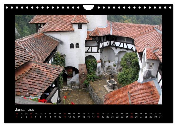 Produktbild: Rum&auml;nien - Siebenb&uuml;rgen und Bukowina (Wandkalender 2026 DIN A4 quer), CALVENDO Monatskalender