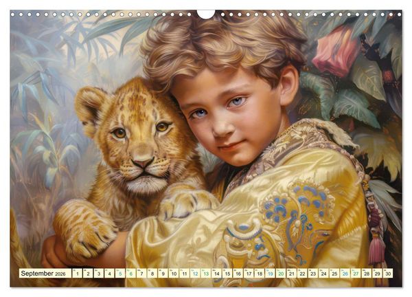 Produktbild: Tierliebe - In exotischer Umgebung (Wandkalender 2026 DIN A3 quer), CALVENDO Monatskalender