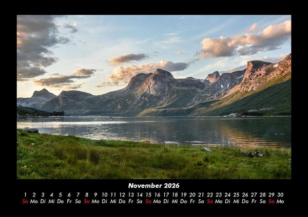 Produktbild: Bergige Welten 2026 Fotokalender DIN A3