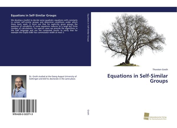 Produktbild: Equations in Self-Similar Groups