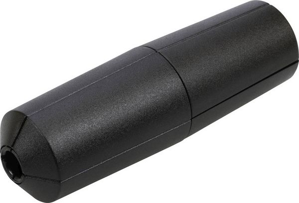 Produktbild: interB&auml;r 8118-004.61 LED-Drehdimmer Schwarz Schaltleistung (min.) 5 W Schaltleistung (max.) 100 W 1 St.