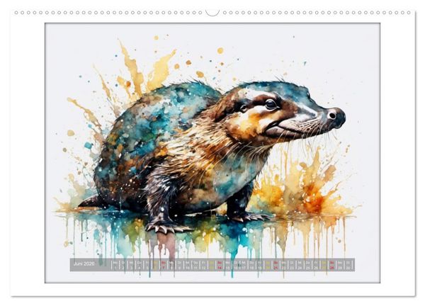 Produktbild: Liebenswerte Beuteltiere (Wandkalender 2026 DIN A2 quer), CALVENDO Monatskalender