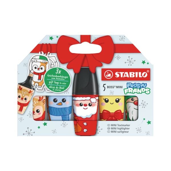Produktbild: STABILO Textmarker BOSS Mini Frosty Friends 5 St&uuml;ck