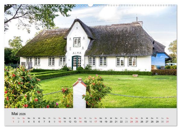 Produktbild: Sylt mein Inselblick (Wandkalender 2026 DIN A2 quer), CALVENDO Monatskalender