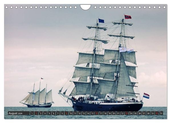 Produktbild: Segelimpressionen (Wandkalender 2026 DIN A4 quer), CALVENDO Monatskalender