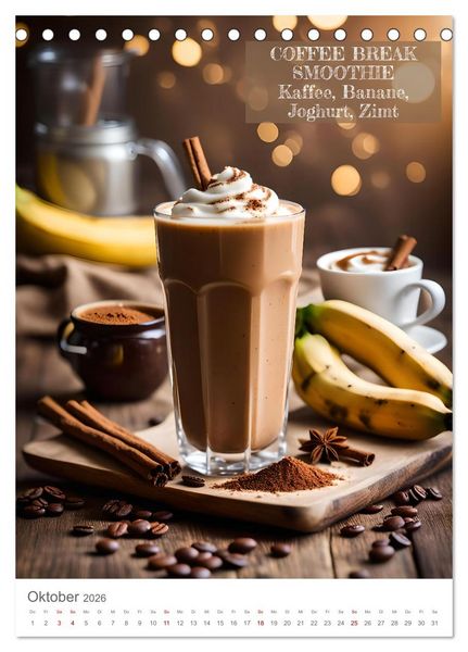 Produktbild: Vitamine im Glas - Gesunde Smoothie Kreationen (Tischkalender 2026 DIN A5 hoch), CALVENDO Monatskalender