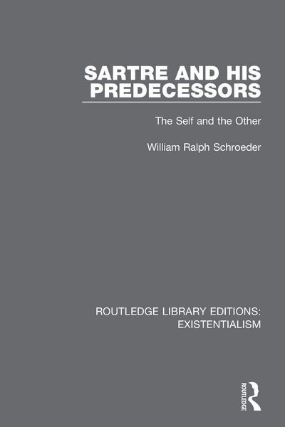 Produktbild: Sartre and his Predecessors
