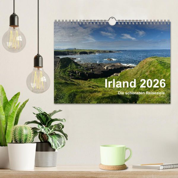Produktbild: Irland 2026 - Die sch&ouml;nsten Reiseziele (Wandkalender 2026 DIN A4 quer), CALVENDO Monatskalender