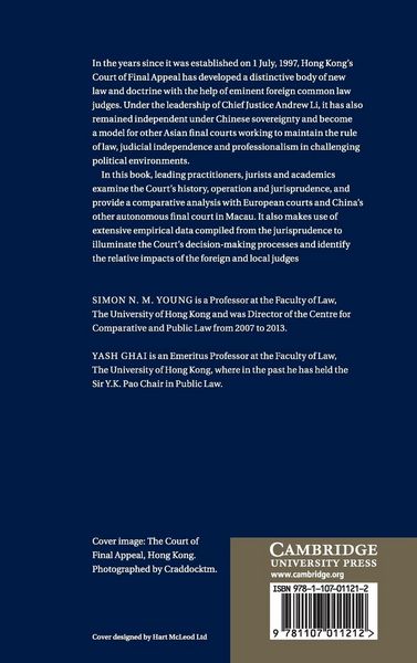 Produktbild: Hong Kong's Court of Final Appeal