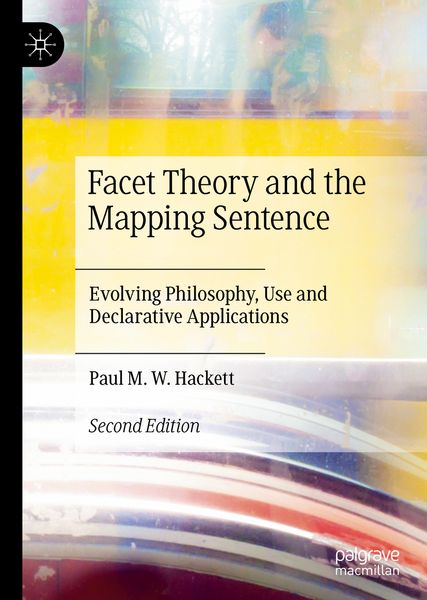 Produktbild: Facet Theory and the Mapping Sentence