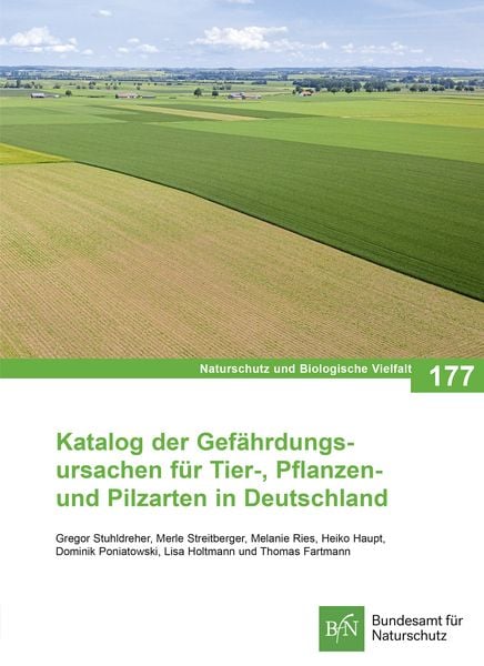 NaBiV Heft 177 Katalog der Gefährdungsursachen für Tier-, Pflanzen- und Pilzarten in Deutschland, Gebundene Ausgabe von , Landwirtschaftsvlg Münster,