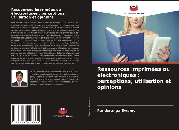 Produktbild: Ressources imprim&eacute;es ou &eacute;lectroniques : perceptions, utilisation et opinions