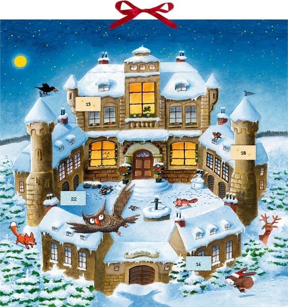 Produktbild: Zettel-Adventskalender &ndash; Weihnachtsraub auf Burg Felsenfest