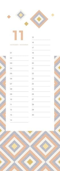 Produktbild: Geburtstagskalender Patterns