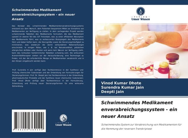 Produktbild: Schwimmendes Medikament enverabreichungssystem - ein neuer Ansatz