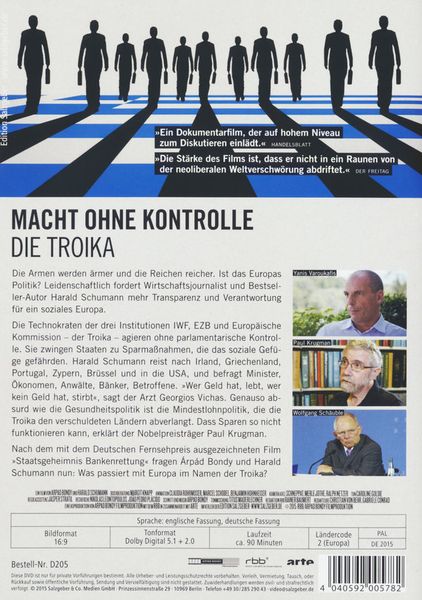 Produktbild: Macht ohne Kontrolle - Die Troika