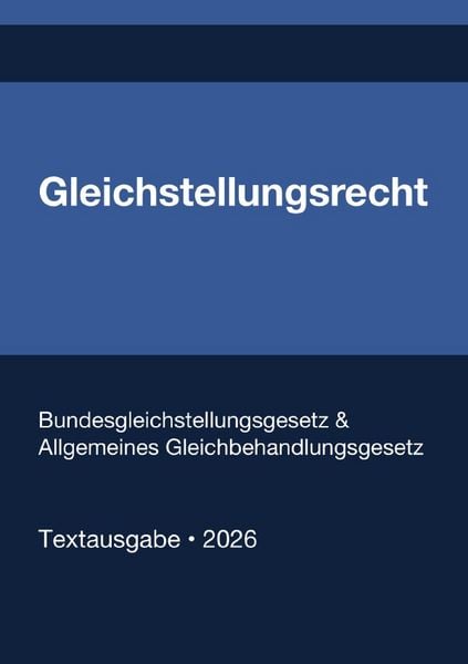 Produktbild: Gleichstellungsrecht 2026