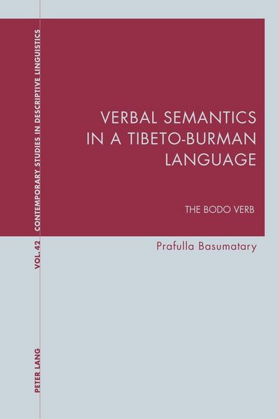 Produktbild: Verbal Semantics in a Tibeto-Burman Language