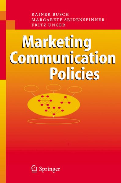 Produktbild: Marketing Communication Policies