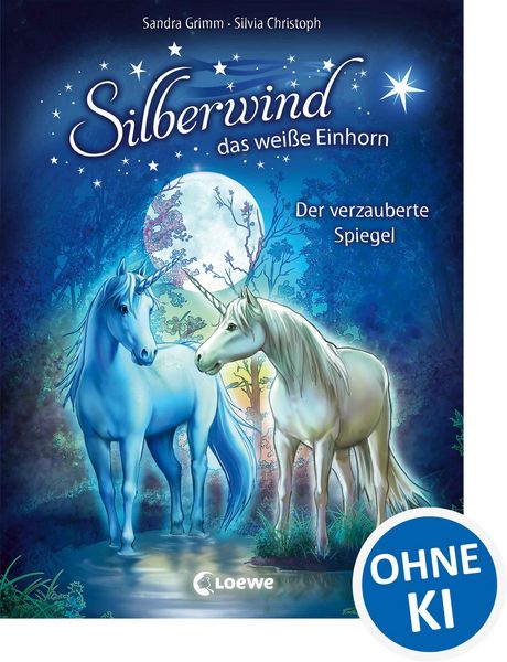 Produktbild: Silberwind, das wei&szlig;e Einhorn (Band 1) - Der verzauberte Spiegel