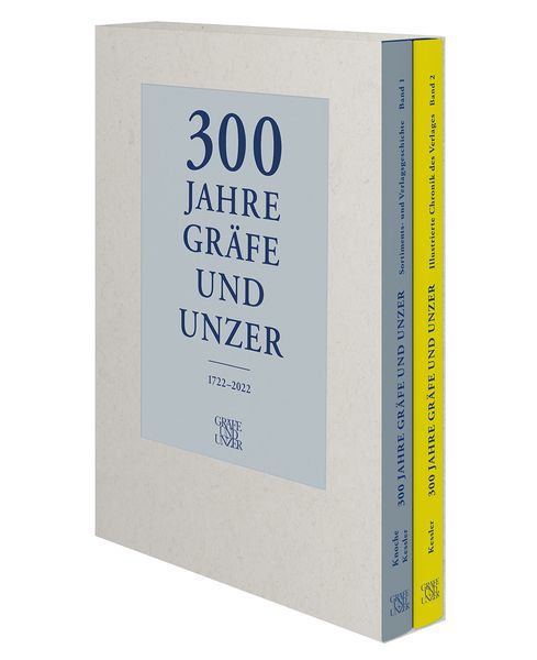 Produktbild: 300 Jahre GR&Auml;FE UND UNZER (B&auml;nde 1+2)