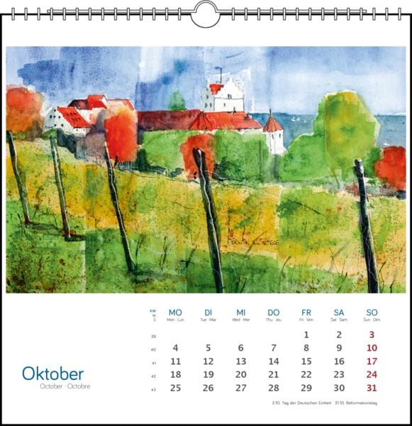 Produktbild: Bodensee Aquarell 2027