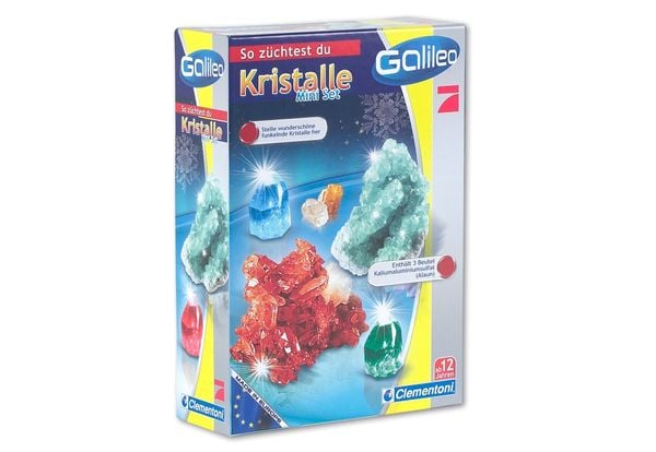 So züchtest du Kristalle, Mini Set (Experimentierkasten)