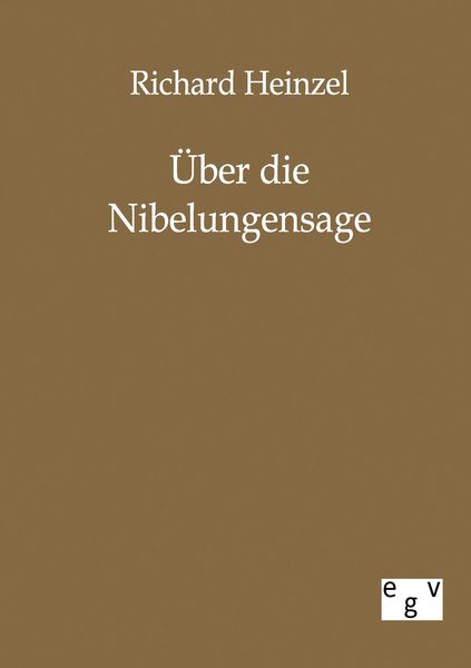 Produktbild: &Uuml;ber die Nibelungensage