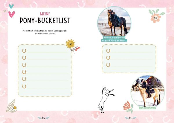 Produktbild: # ponylife &ndash; Mein Pferde-Mitmach-Journal von den Social-Media-Stars Lia und Lea
